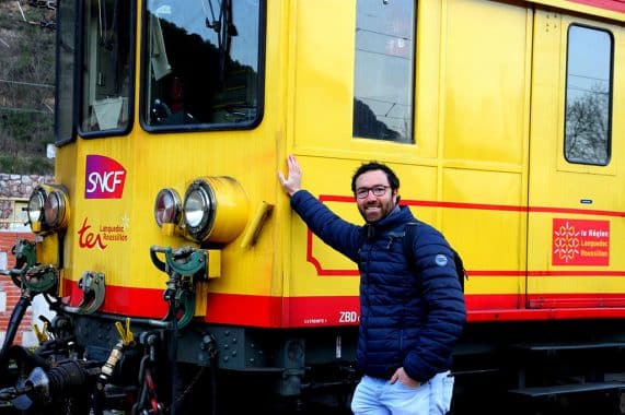 Train jaune